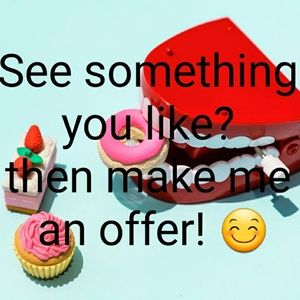 I am open to offers!